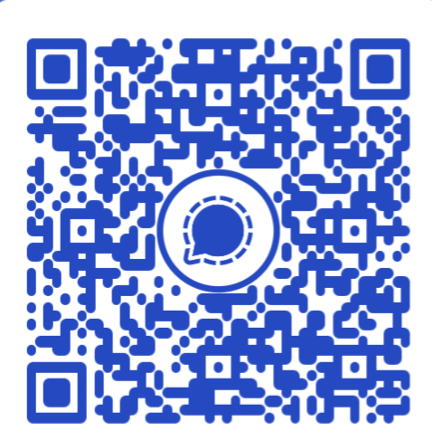 Signal QR code